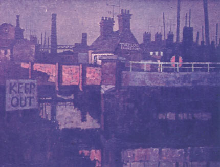 "Bourne End Industrial" painting