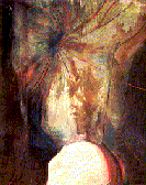 Untitled - Oil, sand and paint on canvas